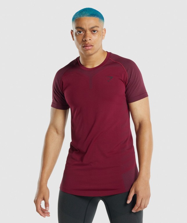 Gymshark 315 Burgunder | htWDcVLn7pE