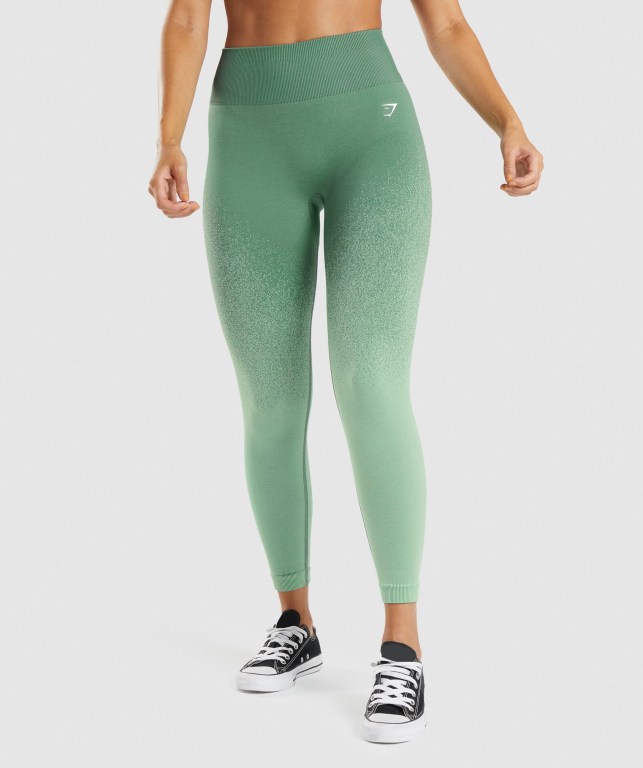 Gymshark Adapt Ombre Seamless Grønn Lyse Grønn | 1WzwCyQbfyK