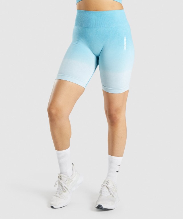 Gymshark Adapt Ombre Seamless Lyse Blå Lyse Blå | Xls8SSNIIGa