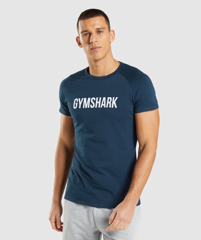 Gymshark Apollo Marineblå | nB8BrtQtj5Z