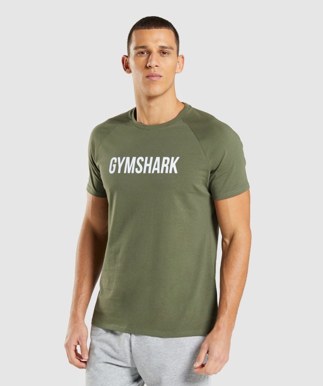 Gymshark Apollo Olivengrønne | Uvshq9E96IM