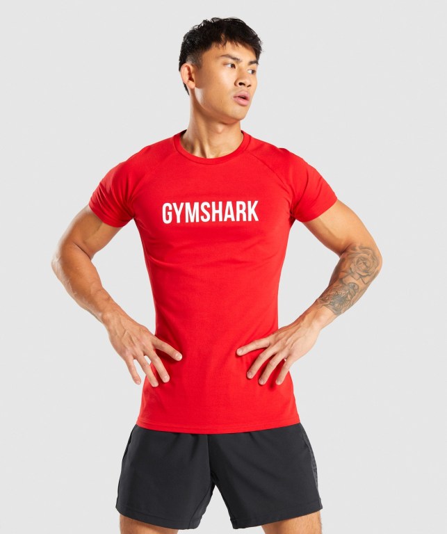 Gymshark Apollo Rød | Tkx97cJcNhK