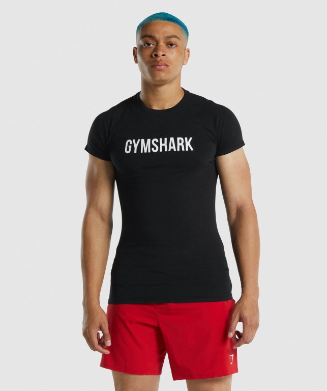 Gymshark Apollo Svarte | Vx8g96CyQEV