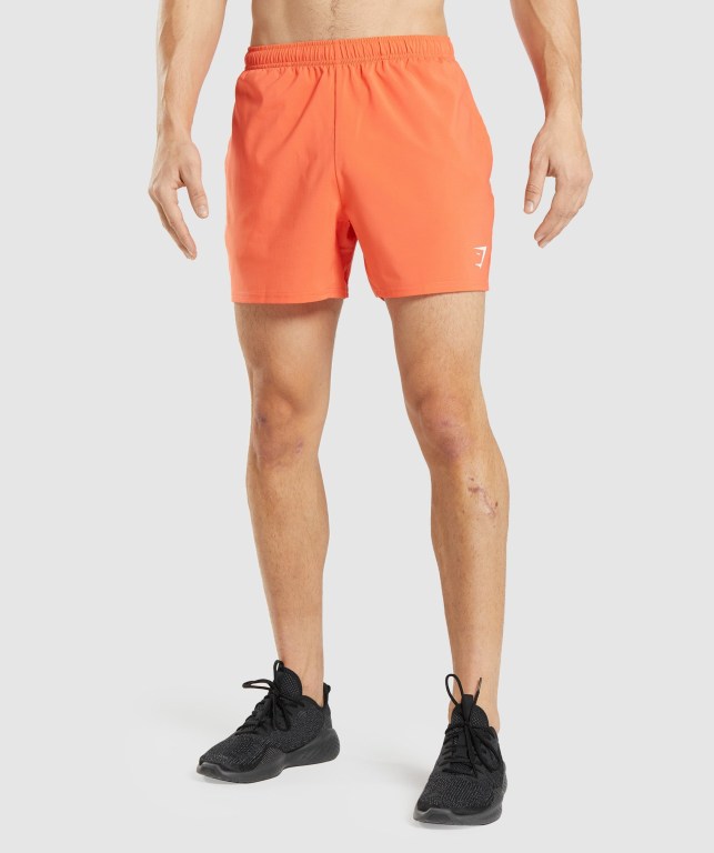 Gymshark Arrival 5" Oransje | audQZjJBAty