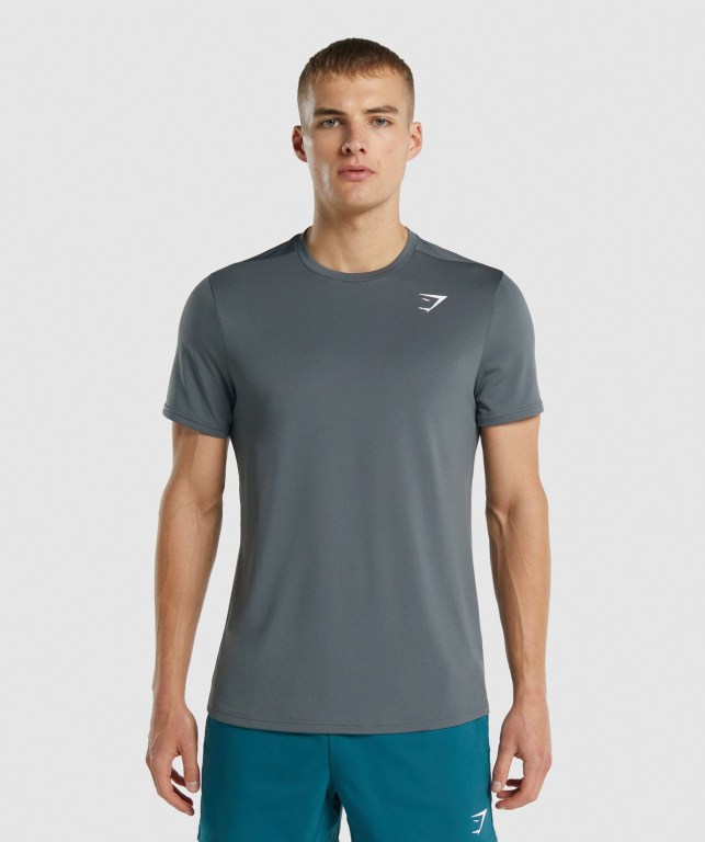 Gymshark Arrival Regular Fit Grå | 3WJyqNKQ1sN