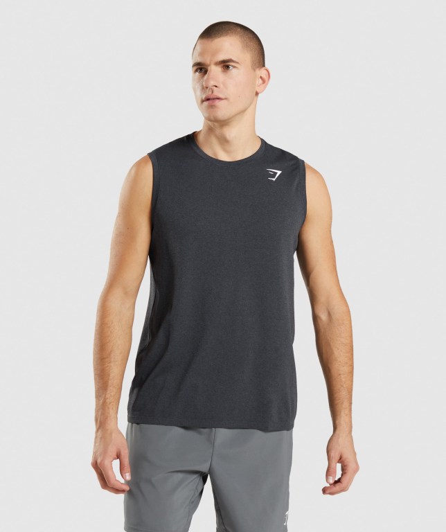 Gymshark Arrival Seamless Svarte | wk4h7dcvta7