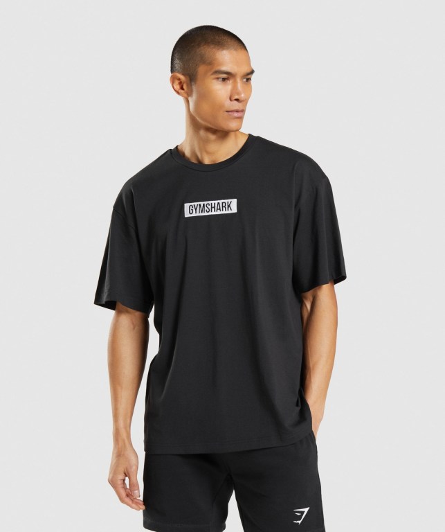 Gymshark Central Oversized Svarte | 1ugZKVpeSMJ