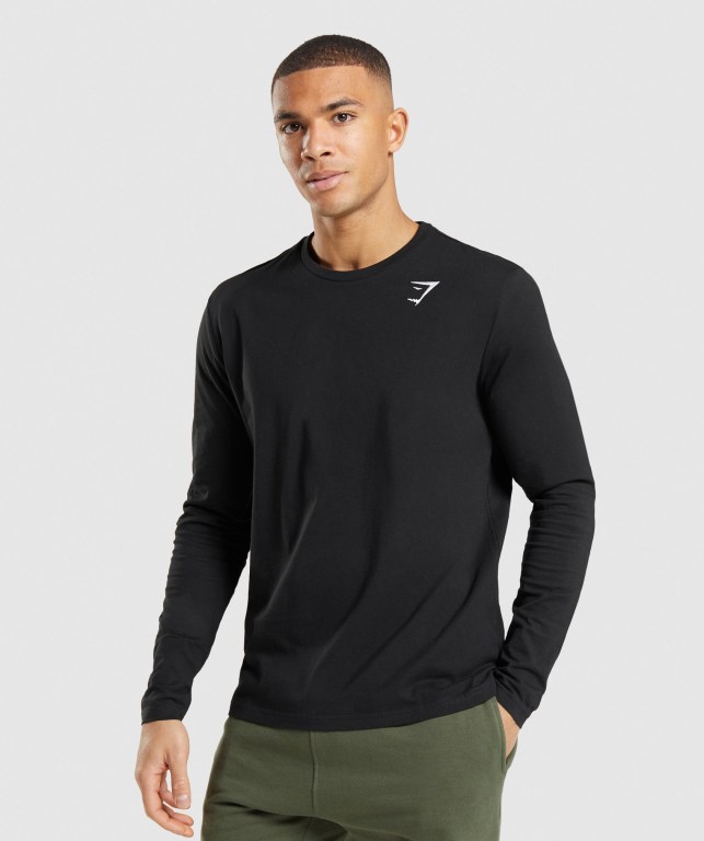 Gymshark Crest Svarte | Z3vsfK7LoLd