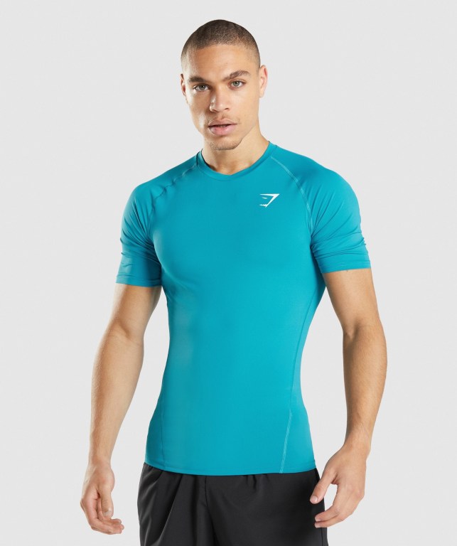 Gymshark Element Baselayer Blå | jCrDAeYXk86