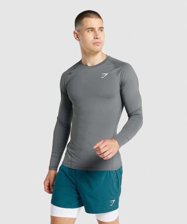 Gymshark Element Baselayer Grå | U672KhC9vIP