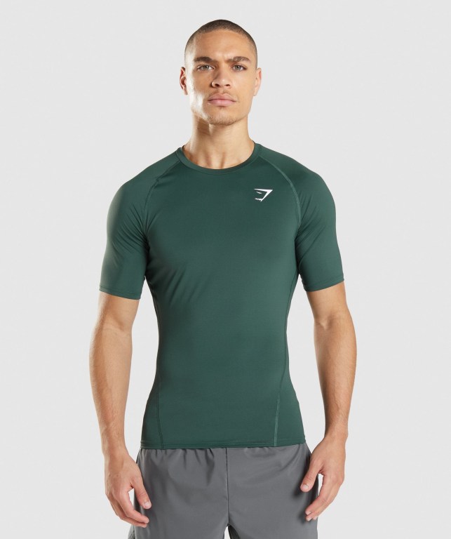 Gymshark Element Baselayer Mørke Grønn | JQFnpRpVlXW