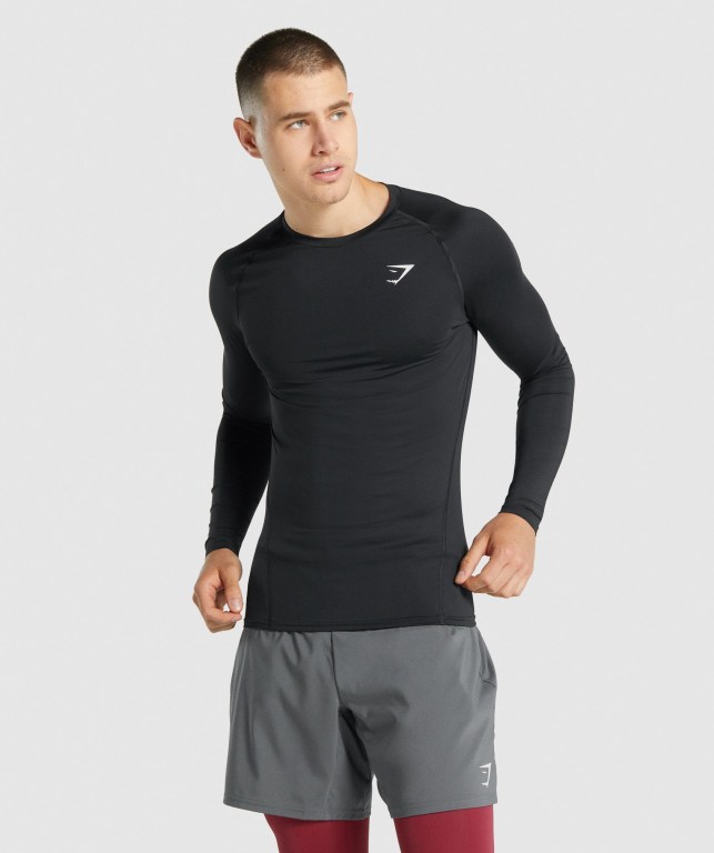 Gymshark Element Baselayer Svarte | PIth3zsJpU7