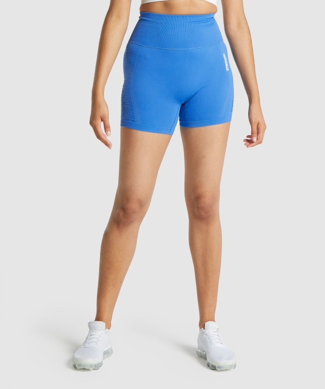 Gymshark Energy Seamless Blå | VDAYchxDOVV