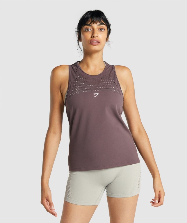 Gymshark Energy Seamless Loose Brune | z143NW2YN5Y