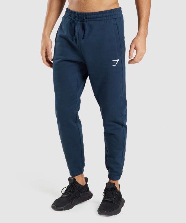 Gymshark Essential Oversized Marineblå | lvyUNjLVdtl