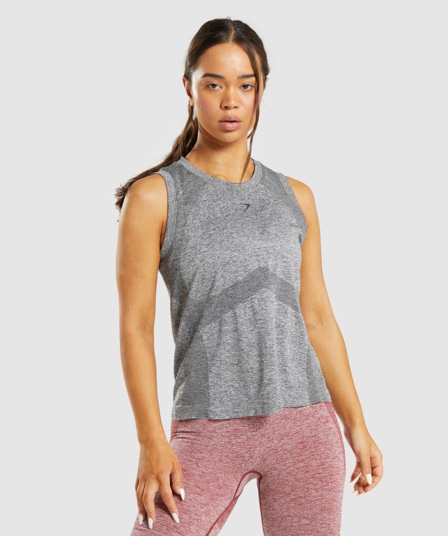 Gymshark Flex Loose Top Grå | ULwdtg2cPMC