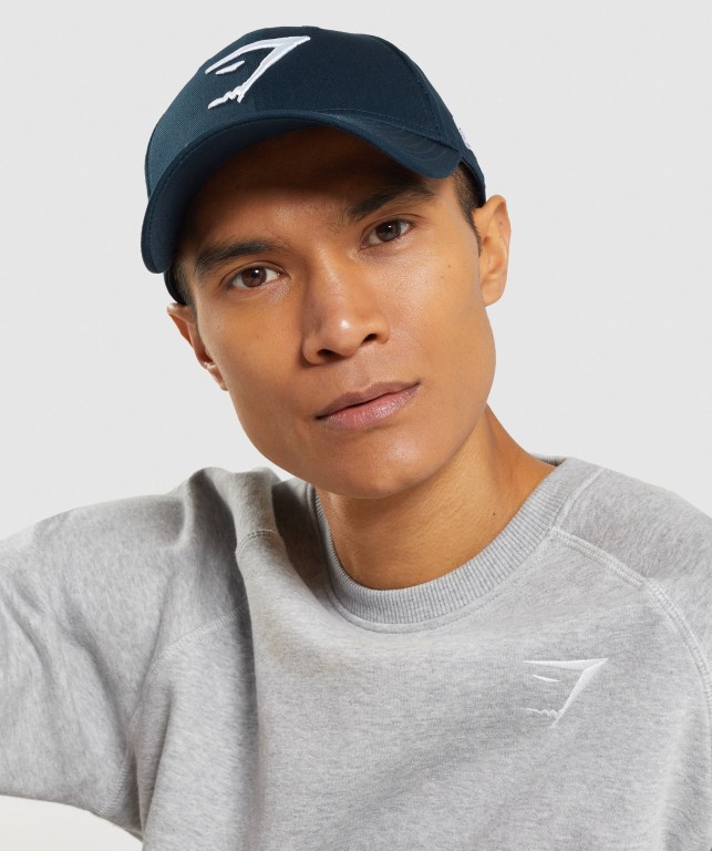 Gymshark New Era 9FORTY Adjustable Blå | CJiVfNKYWvy