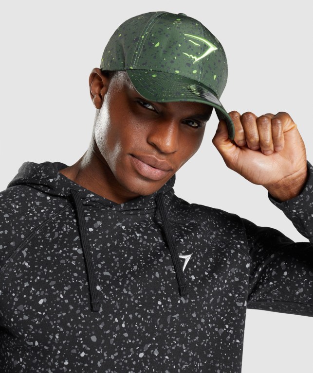 Gymshark New Era Universe Print Grønn Hvite | YUfPomuhlmq