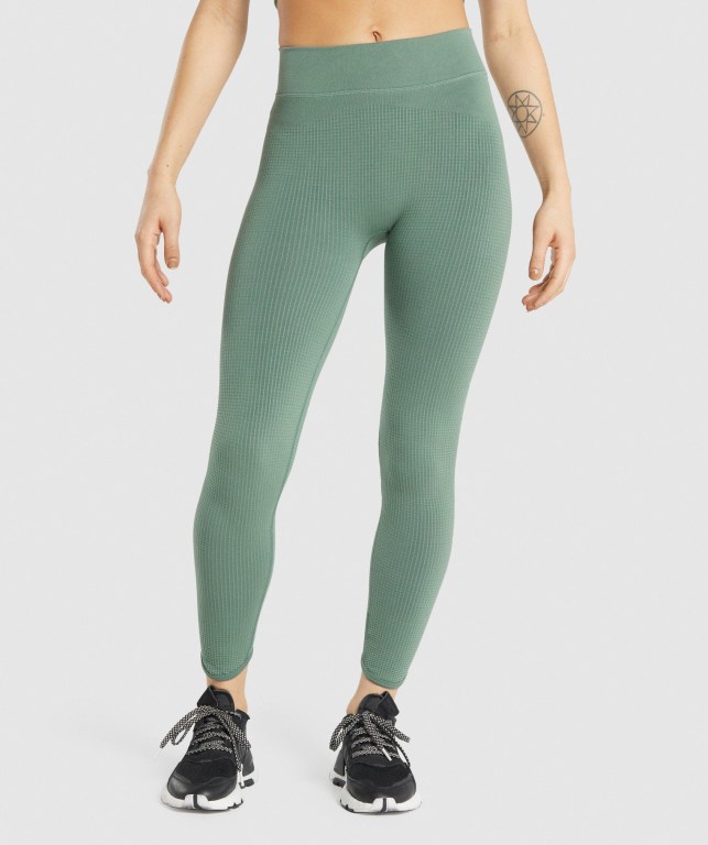 Gymshark Pause Seamless Grønn | rlNLJlPf7Qv