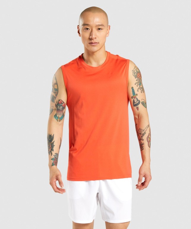 Gymshark Regulate Trenings Oransje | PqXAcu6DcJB