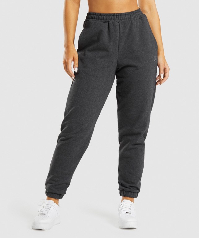 Gymshark Rest Day Sweats Svarte | Vsm2diEYwpn