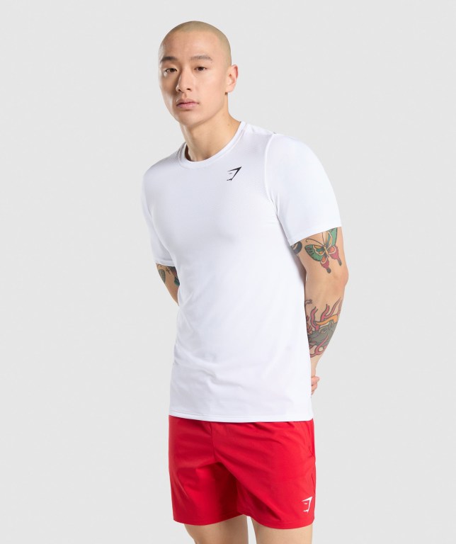 Gymshark Vital Hvite | xXPbgj1vQHC