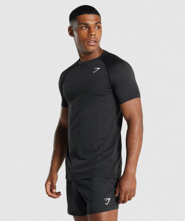 Gymshark Vital Light seamless Svarte | 9pKgWZsAw12