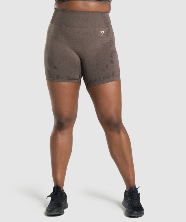 Gymshark Vital Seamless 2.0 Brune | ViklCcjI36H