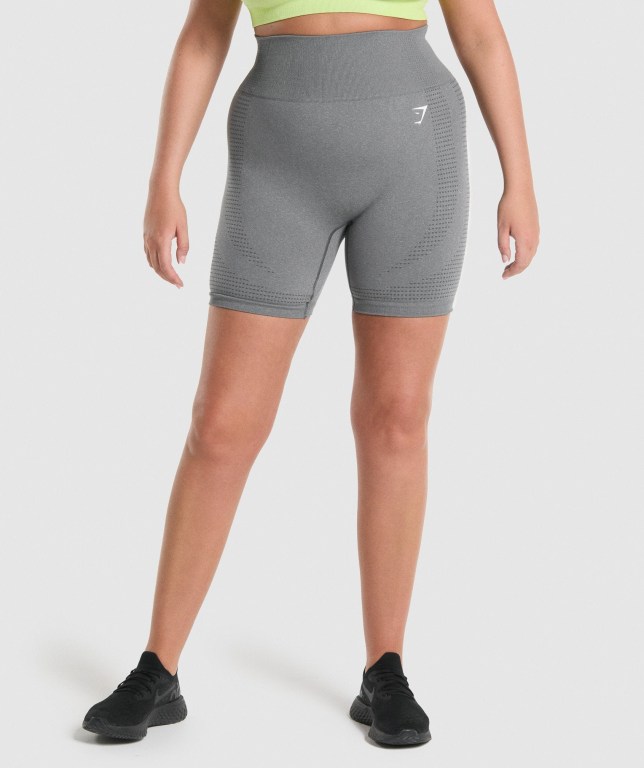 Gymshark Vital Seamless 2.0 Grå | 8RUFwFyipxe