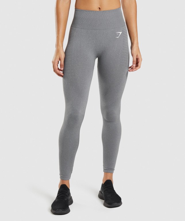 Gymshark Vital Seamless 2.0 Grå | DxWCyglH94o