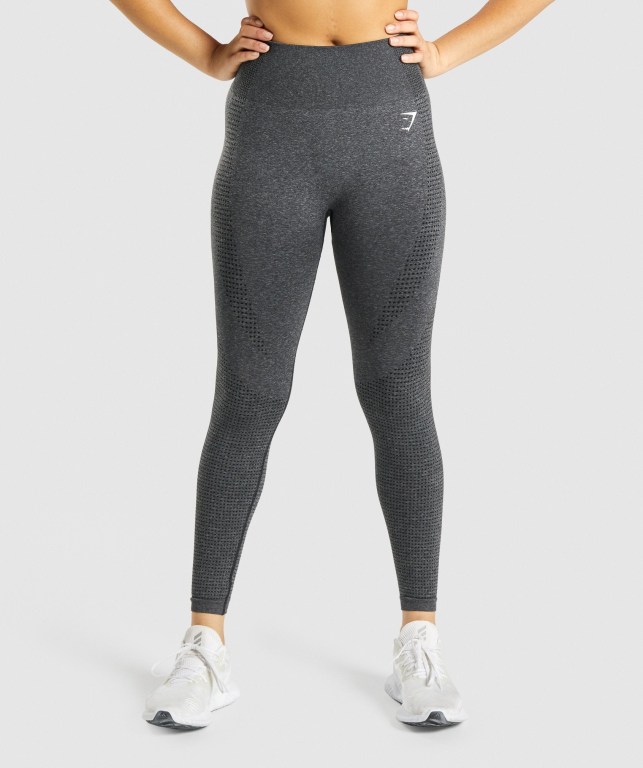 Gymshark Vital Seamless 2.0 Grå | RqmXS5Y2CPb