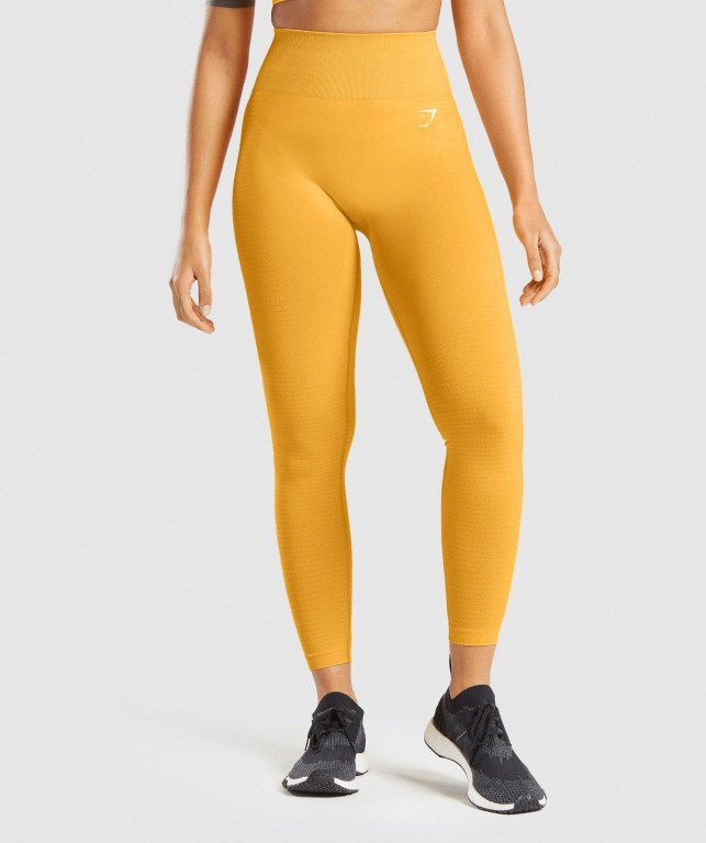 Gymshark Vital Seamless 2.0 Gul | V33VDXlgQKp