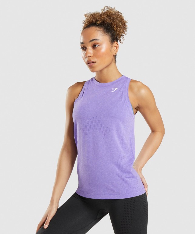 Gymshark Vital Seamless 2.0 Light Lyse Lilla | bjKLtsACF3q