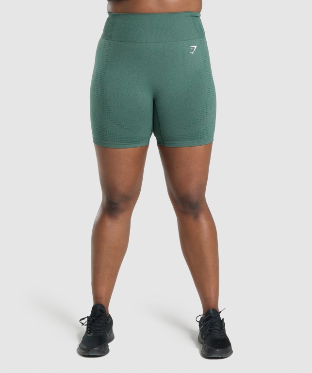 Gymshark Vital Seamless 2.0 Mørke Grønn | N4z1IHENSyB