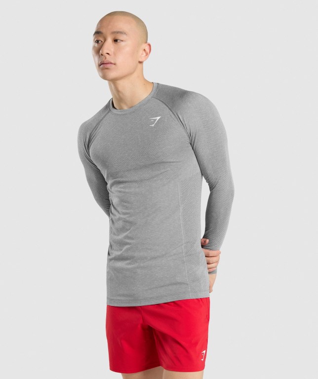 Gymshark Vital Seamless Grå | tRLkuFkDcL6