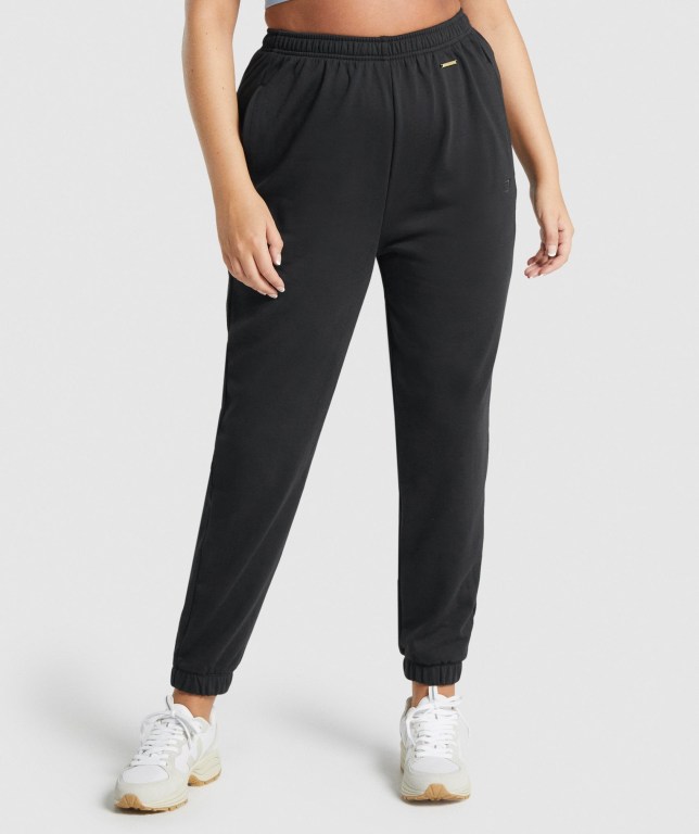 Gymshark Whitney Loose Svarte | Ns1SdkxXhoV