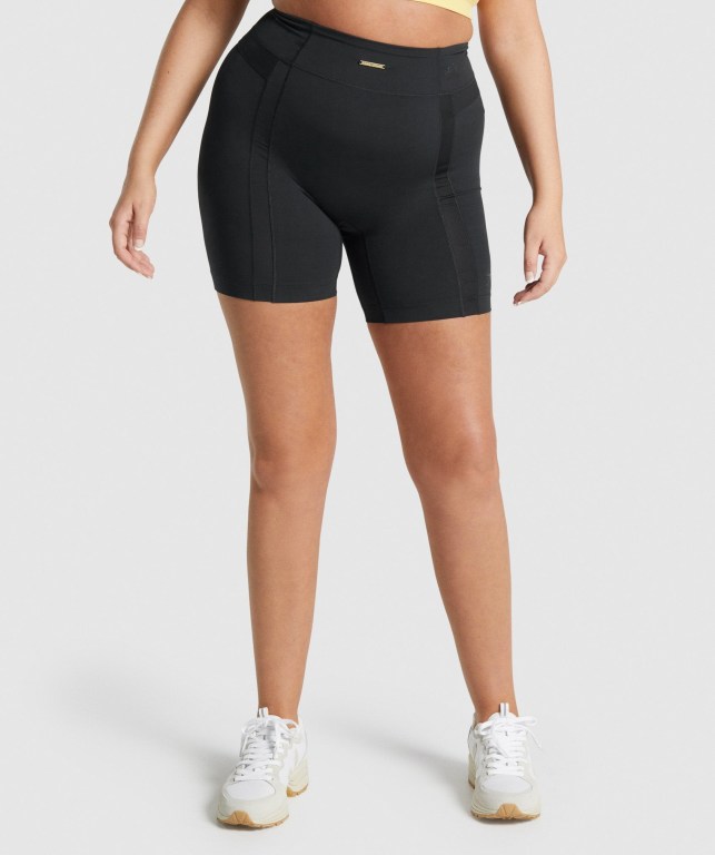 Gymshark Whitney Mesh Svarte | UNq4NneyK3j