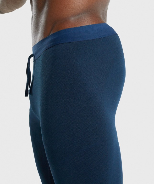 Gymshark 315 Tights Marineblå | P9kj8JcaTjz