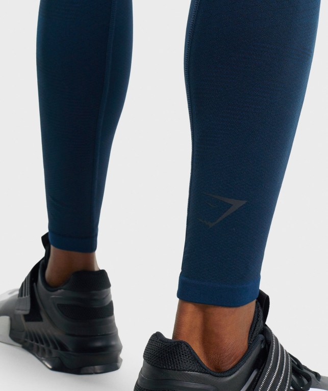 Gymshark 315 Tights Marineblå | P9kj8JcaTjz