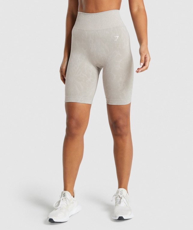 Gymshark Adapt Animal Seamless Cycling Grå | 5na7YlYeq4s