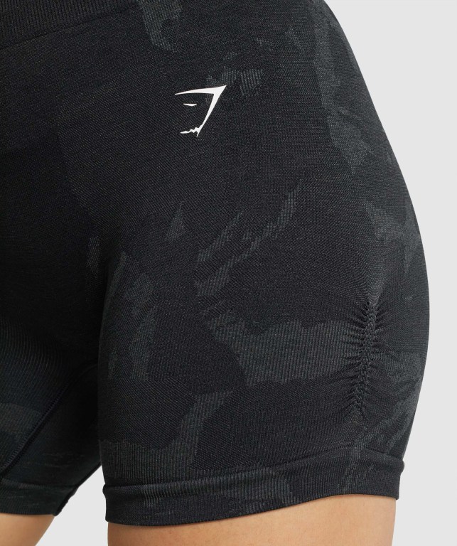 Gymshark Adapt Camo Seamless Svarte | pzM2kLlep1Q