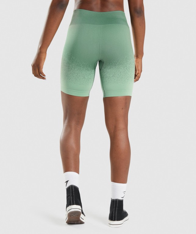 Gymshark Adapt Ombre Seamless Cycling Grønn Lyse Grønn | ce6oJGmbYw7