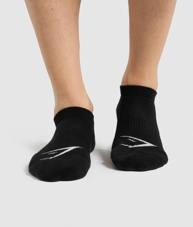 Gymshark Ankle 3pk Hvite Lyse Grå Svarte | sJAPtAsgDNj