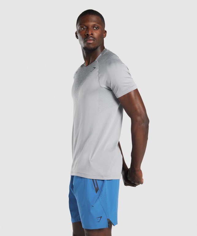 Gymshark Apex Contrast Seamless Grå | xDWHHHHKTHK