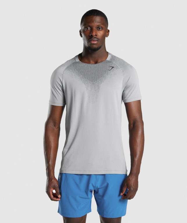 Gymshark Apex Contrast Seamless Grå | xDWHHHHKTHK