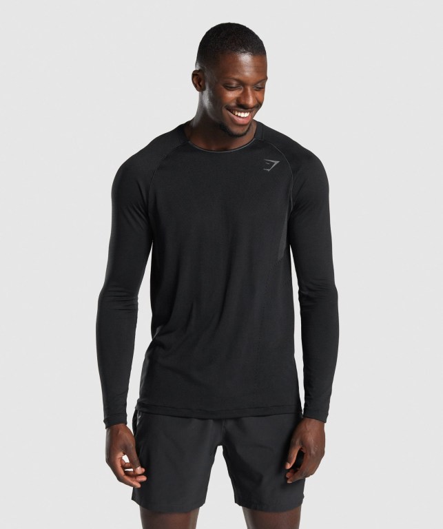 Gymshark Apex Seamless Svarte | jWnN22MToeg