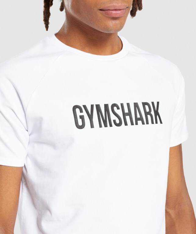 Gymshark Apollo Hvite | EF5FAvxv1D2