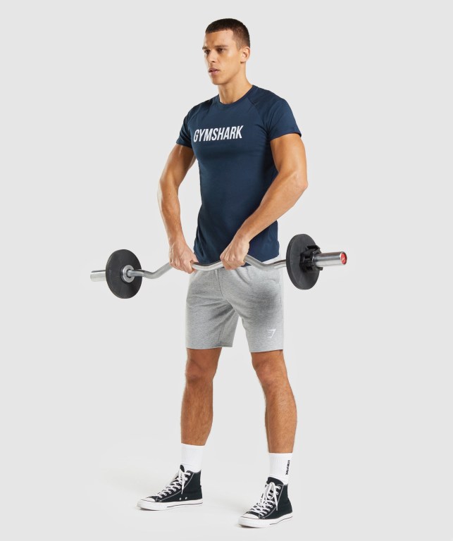 Gymshark Apollo Marineblå | nB8BrtQtj5Z