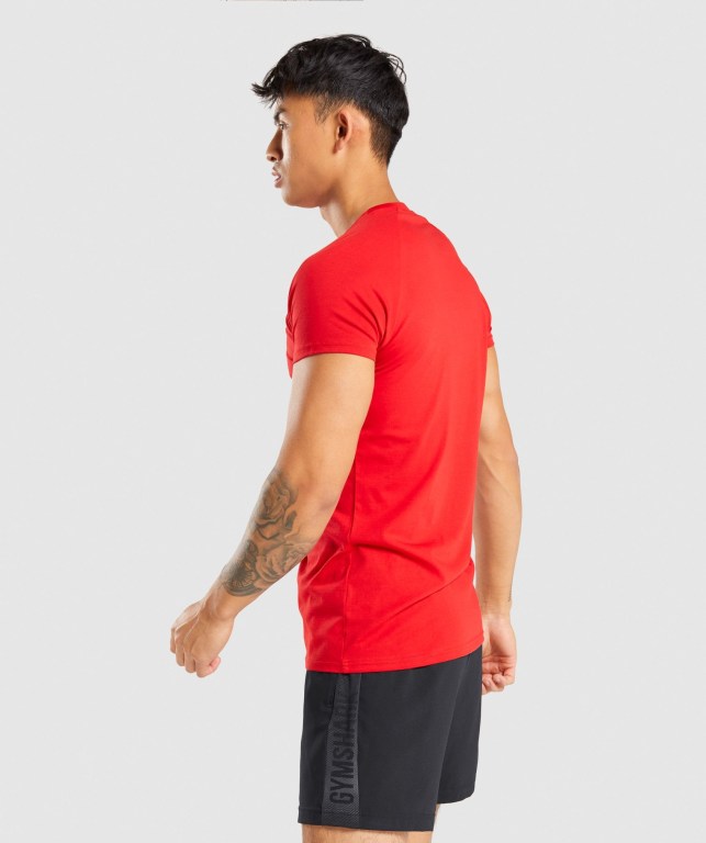 Gymshark Apollo Rød | Tkx97cJcNhK