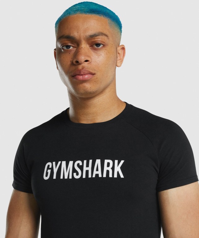 Gymshark Apollo Svarte | Vx8g96CyQEV